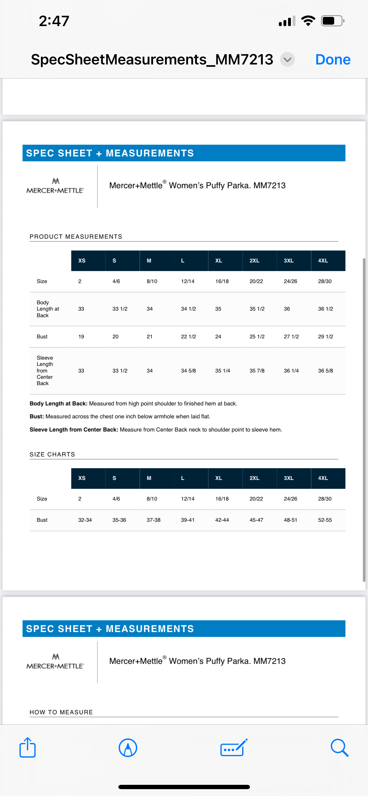 Women’s Puffy Parka