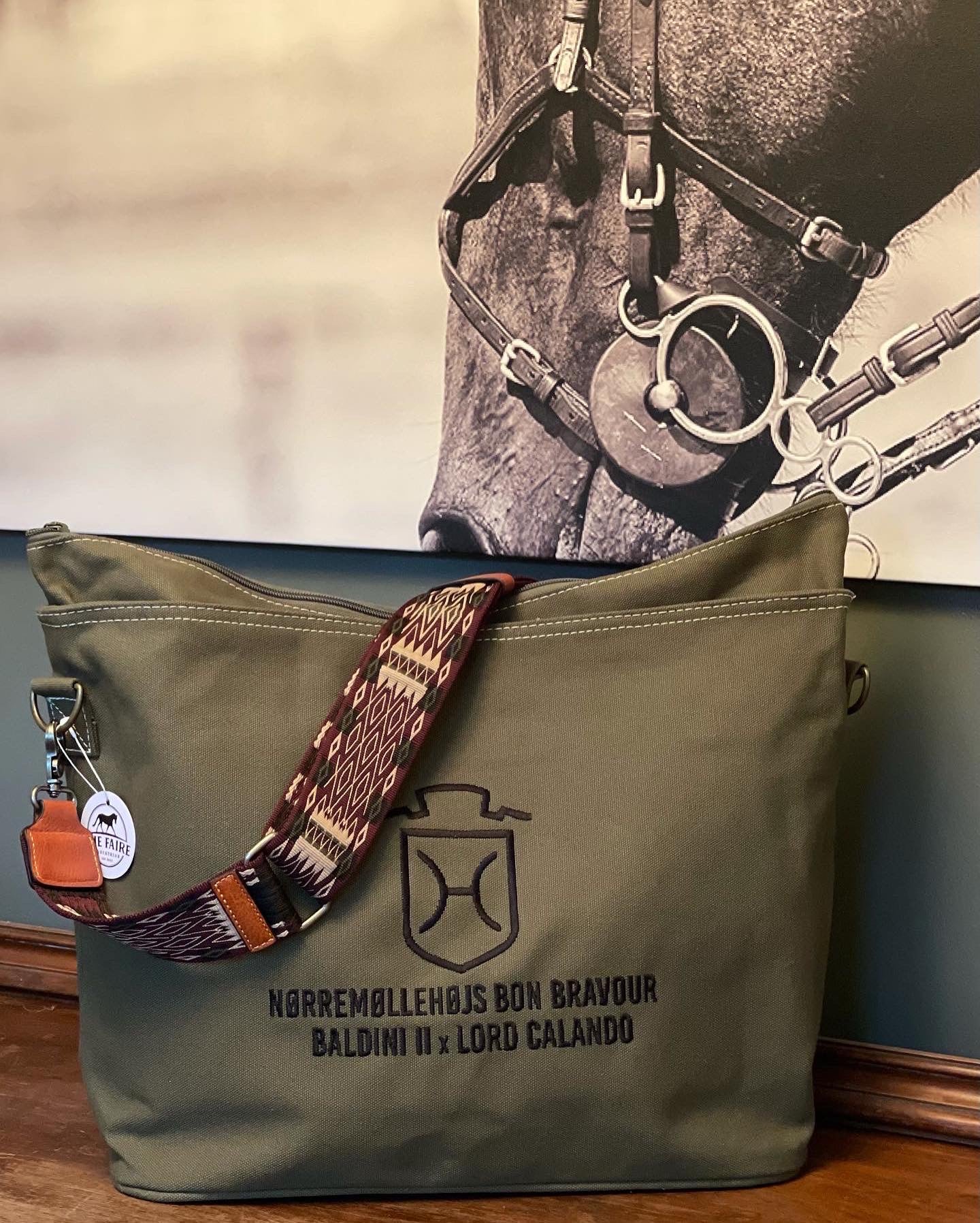 Custom Olive Ringside Tote