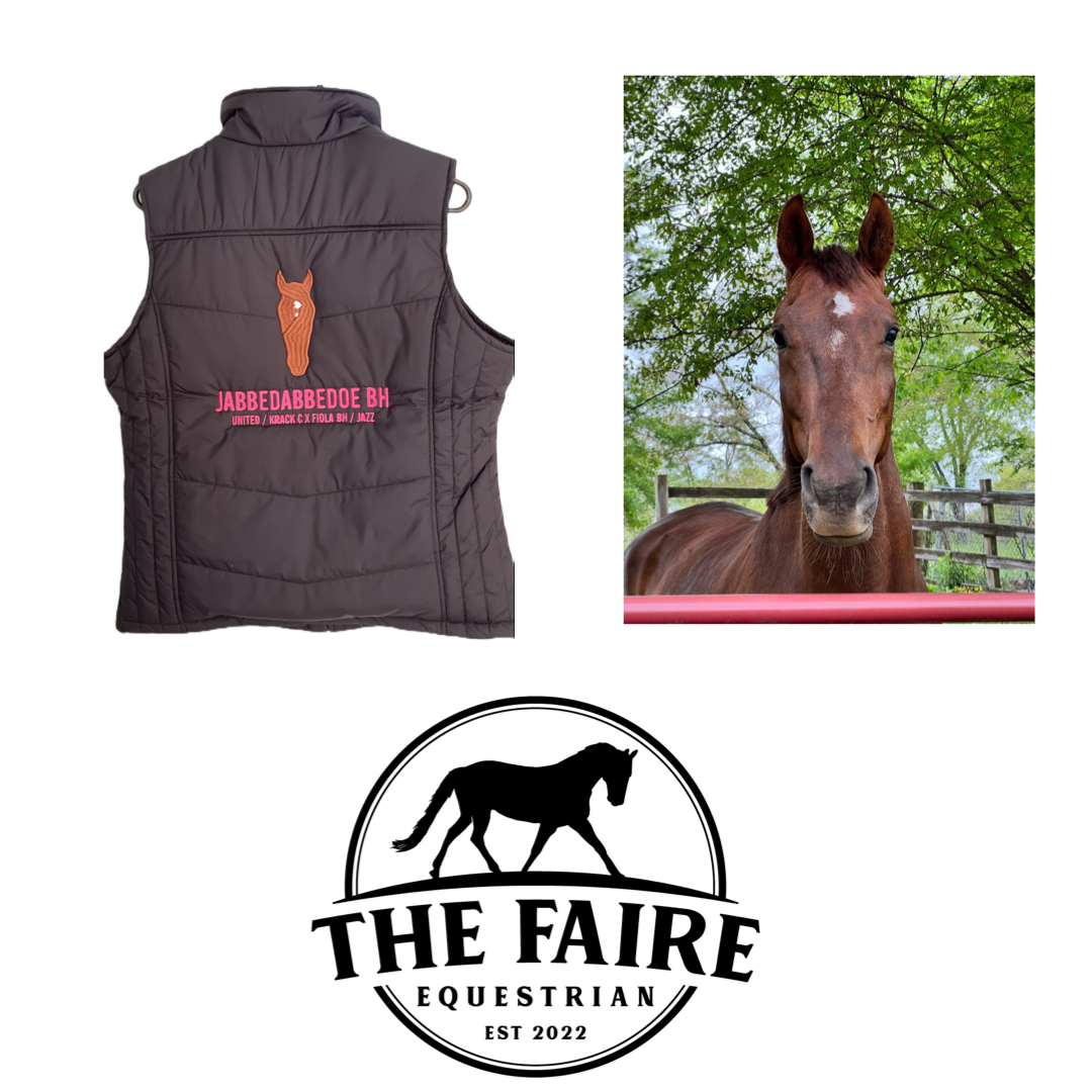 Puffer Vest - Womens Custom Embroidered