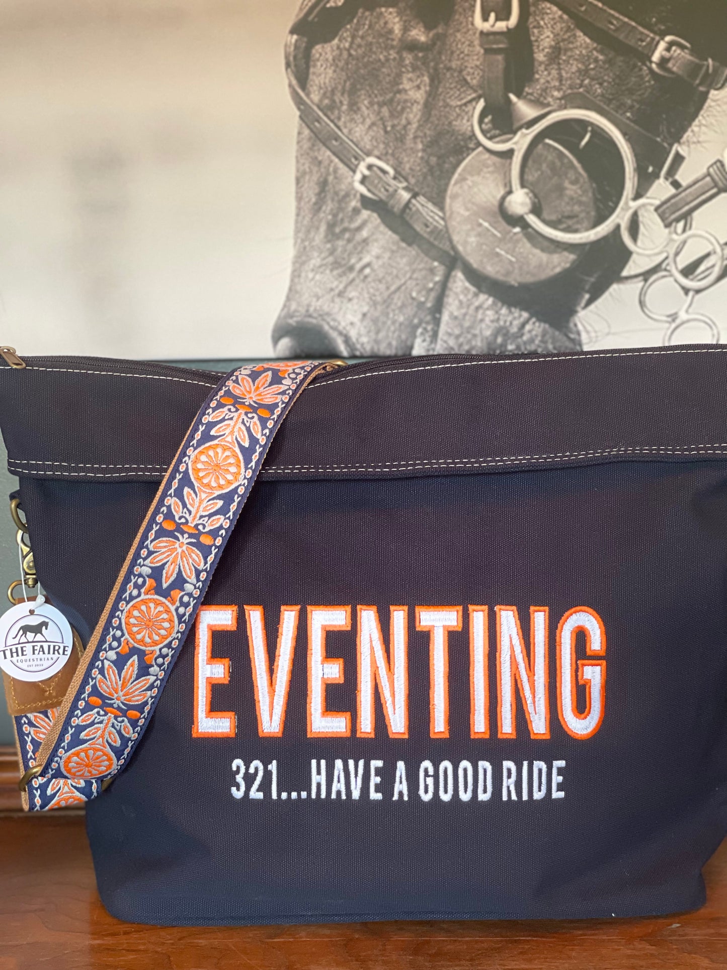 Custom Navy Ringside Tote