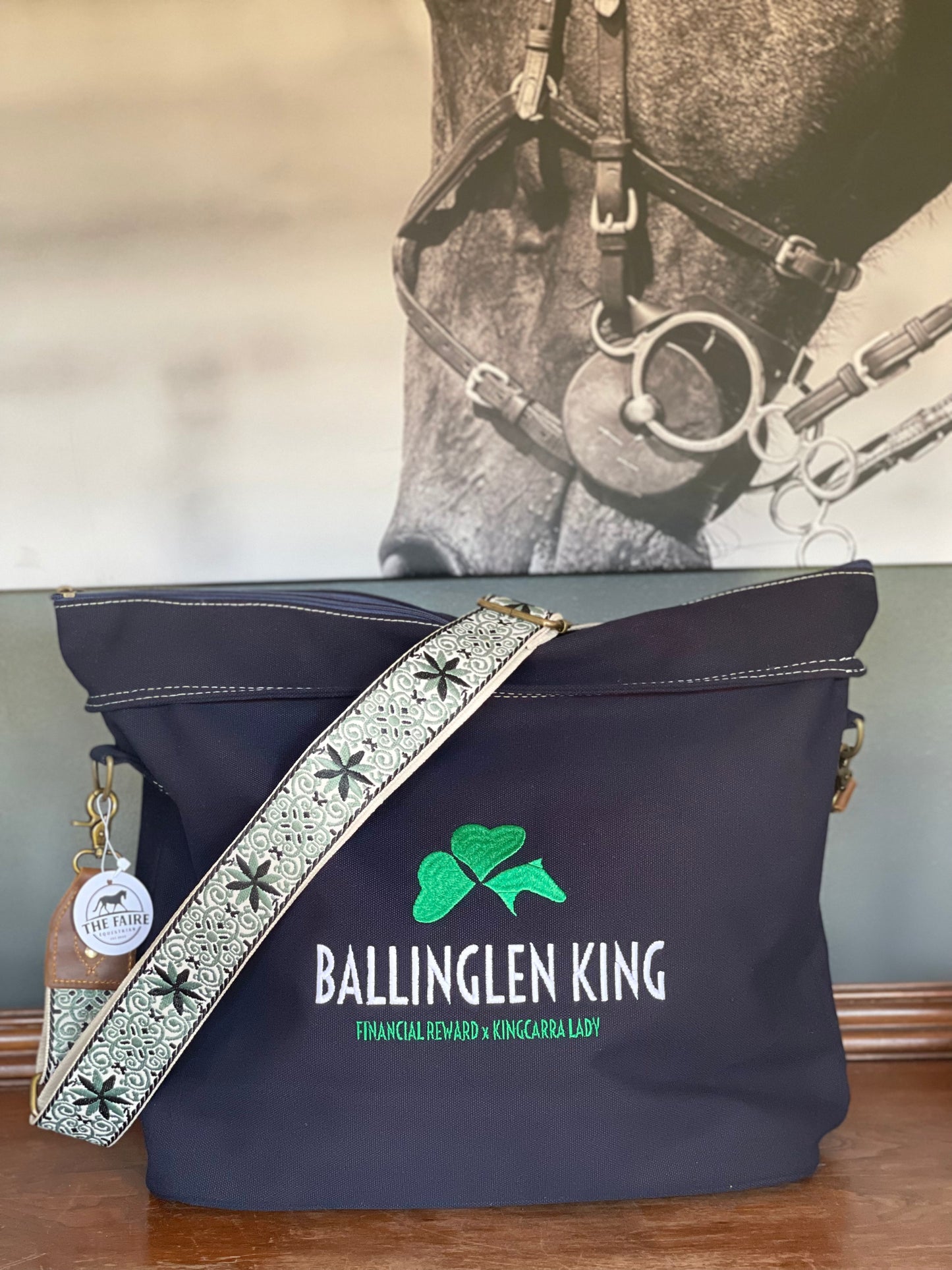 Custom Navy Ringside Tote