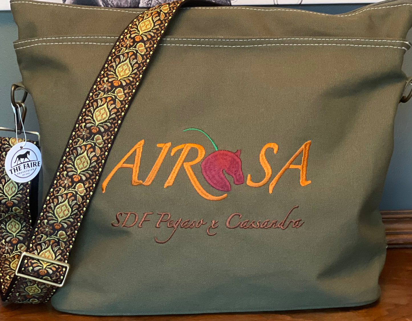 Custom Olive Ringside Tote