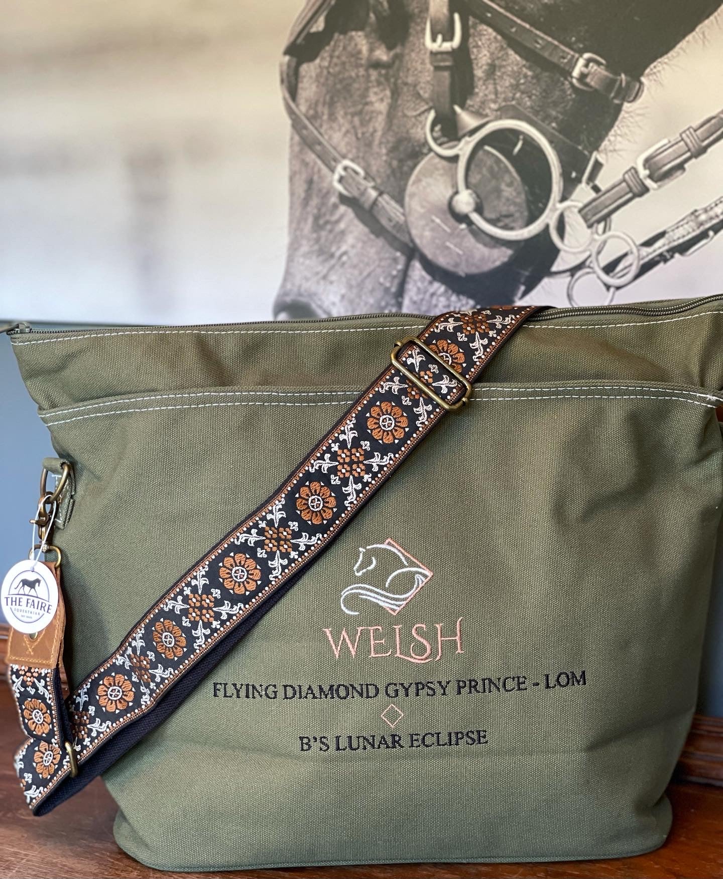 Custom Olive Ringside Tote