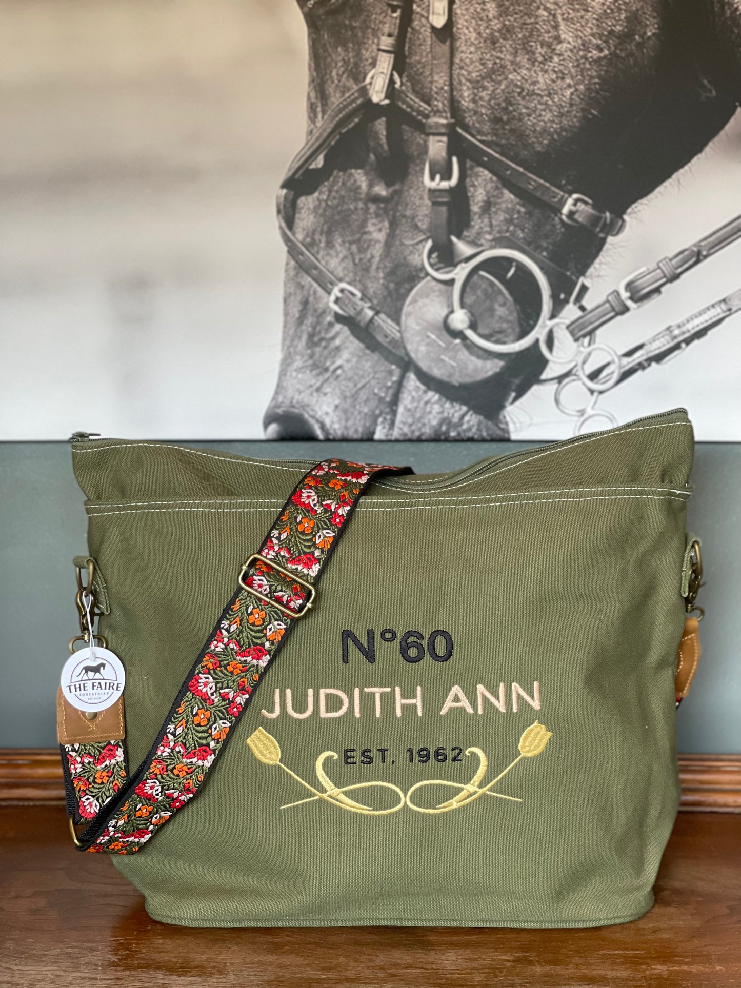 Custom Olive Ringside Tote