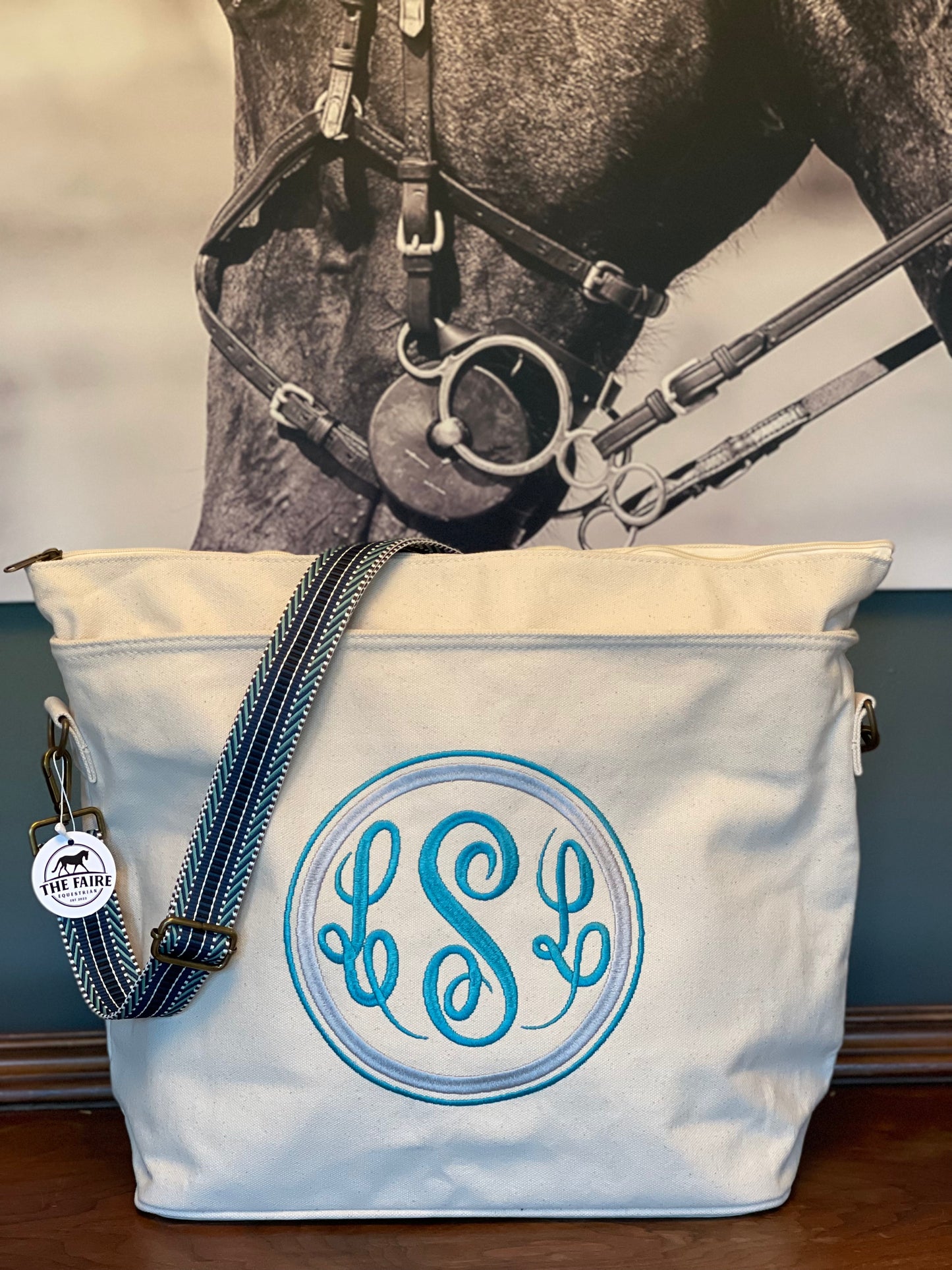 Custom Cream Ringside Tote