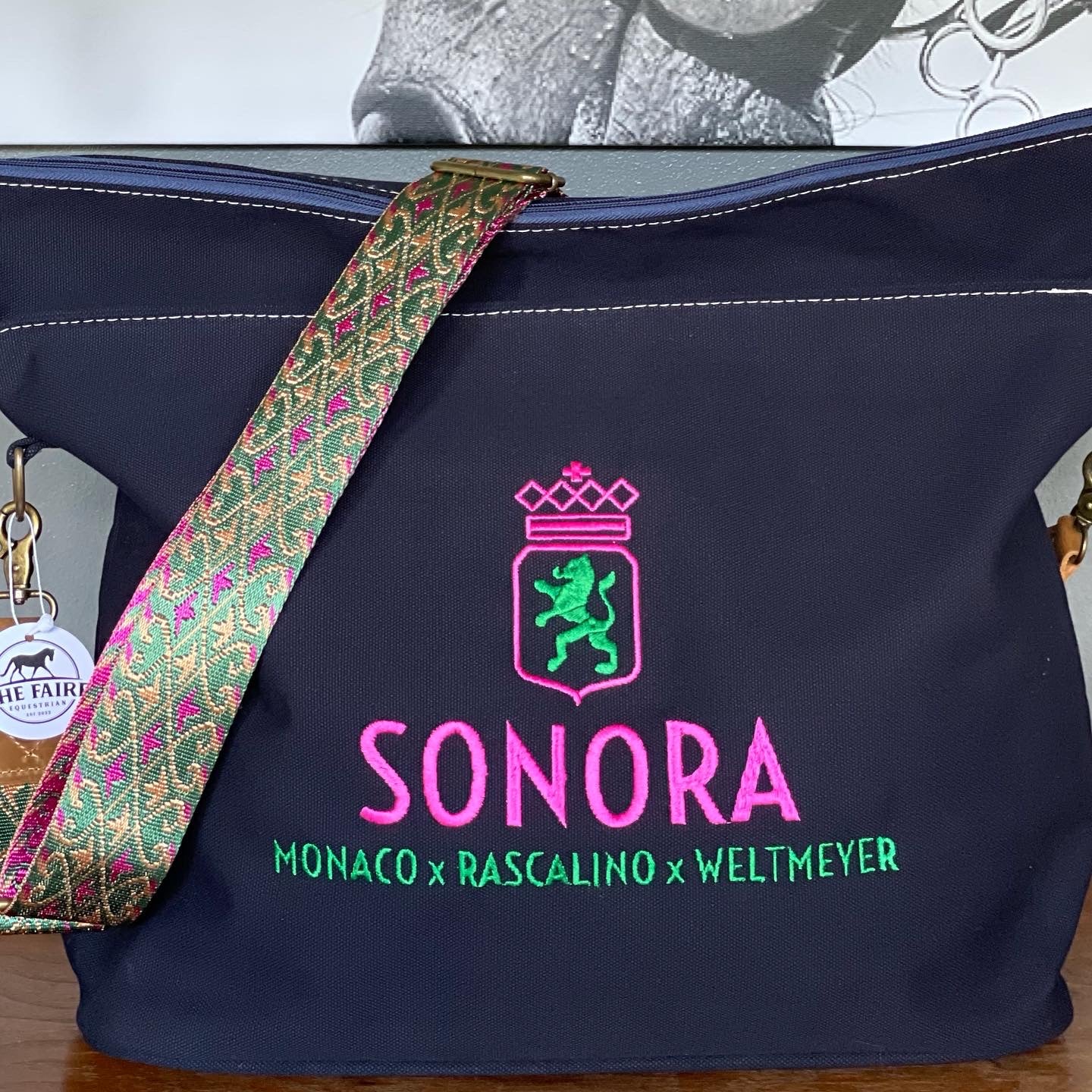 Custom Navy Ringside Tote