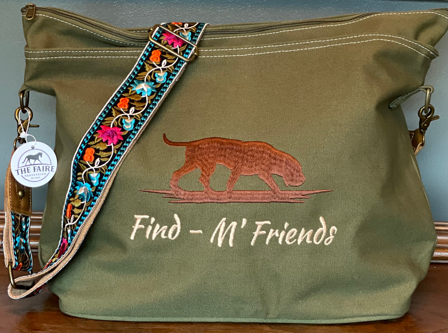 Custom Olive Ringside Tote