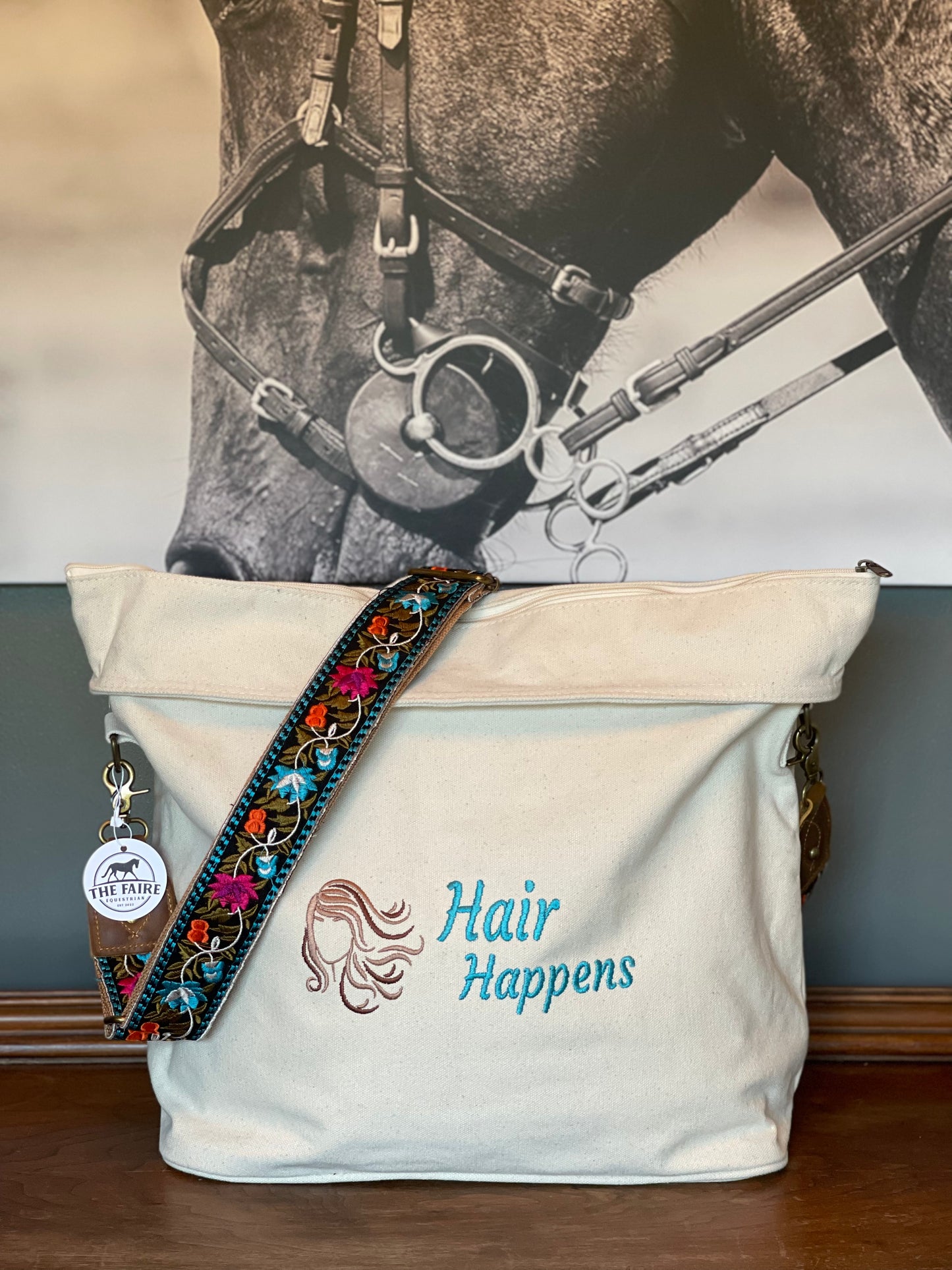 Custom Cream Ringside Tote