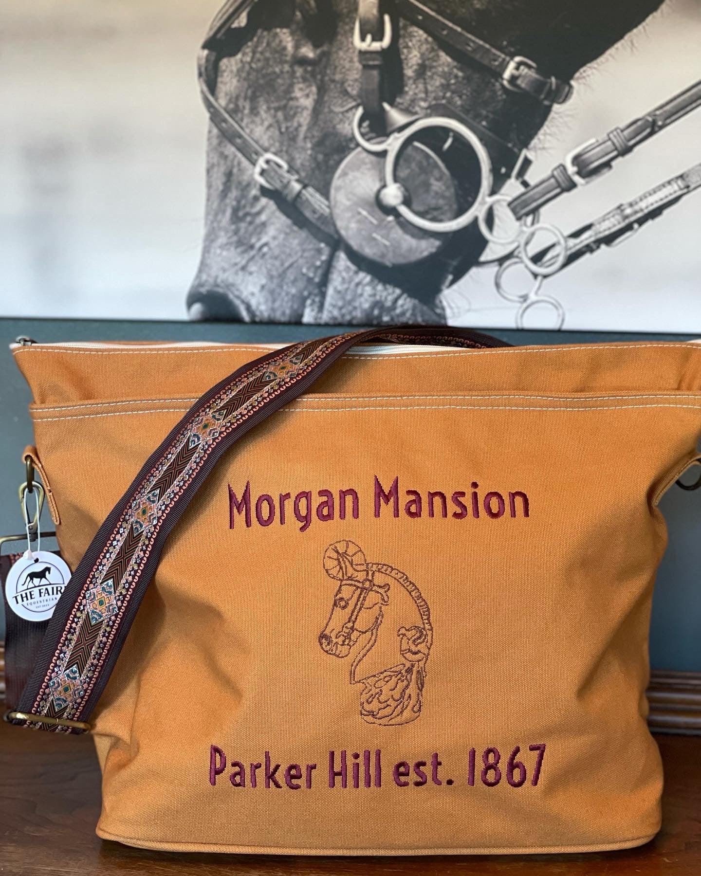 Custom Gold Ringside Tote