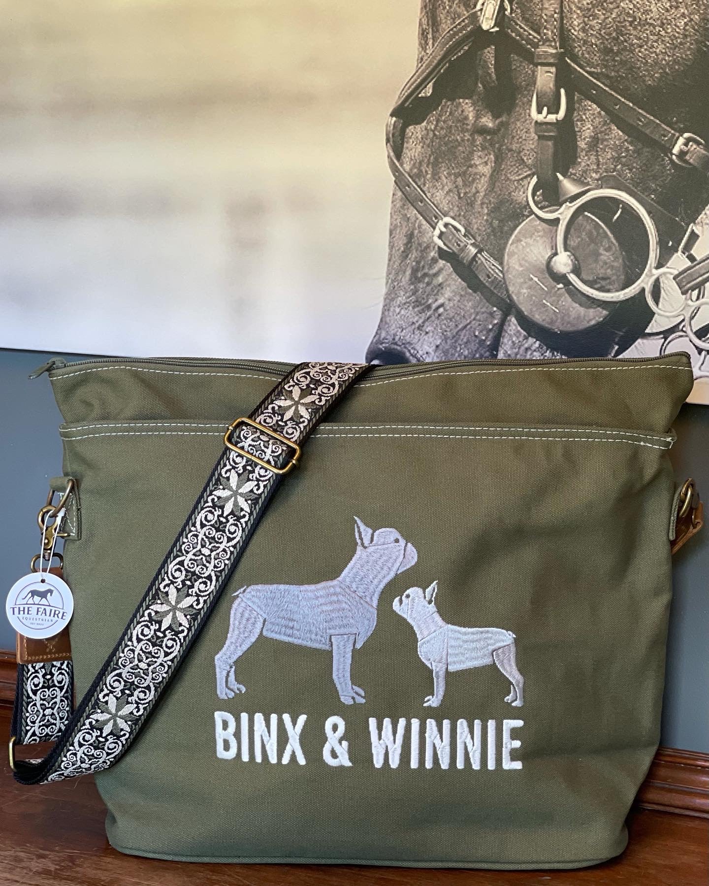 Custom Olive Ringside Tote