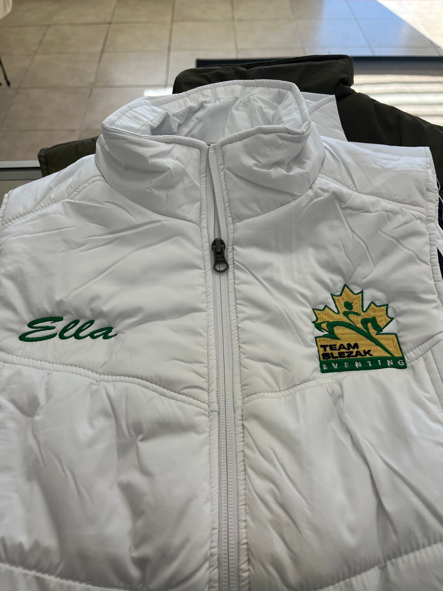 Puffer Vest - Womens Custom Embroidered