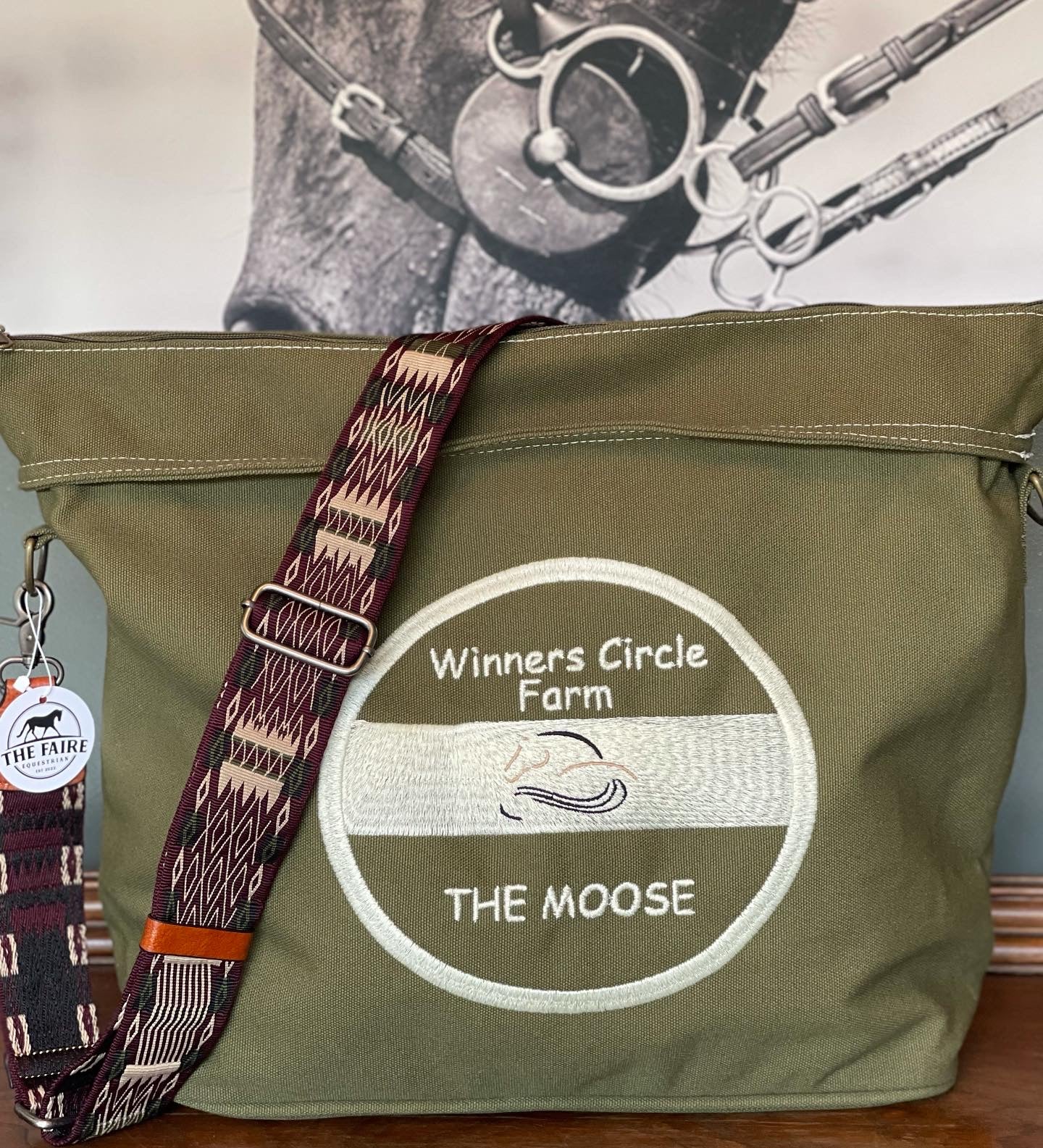 Custom Olive Ringside Tote