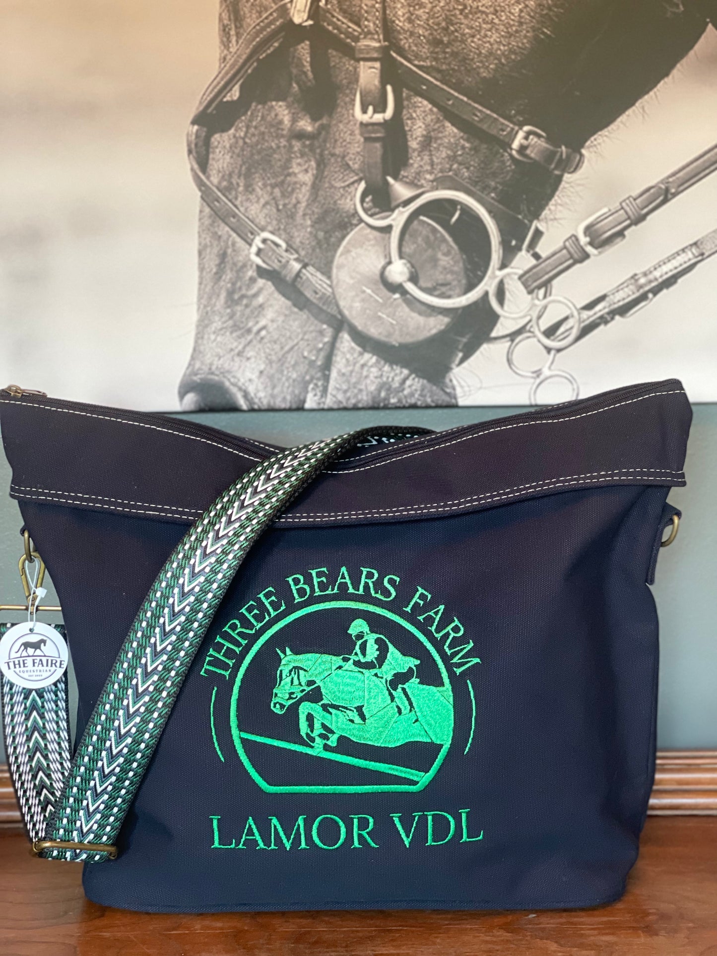 Custom Navy Ringside Tote