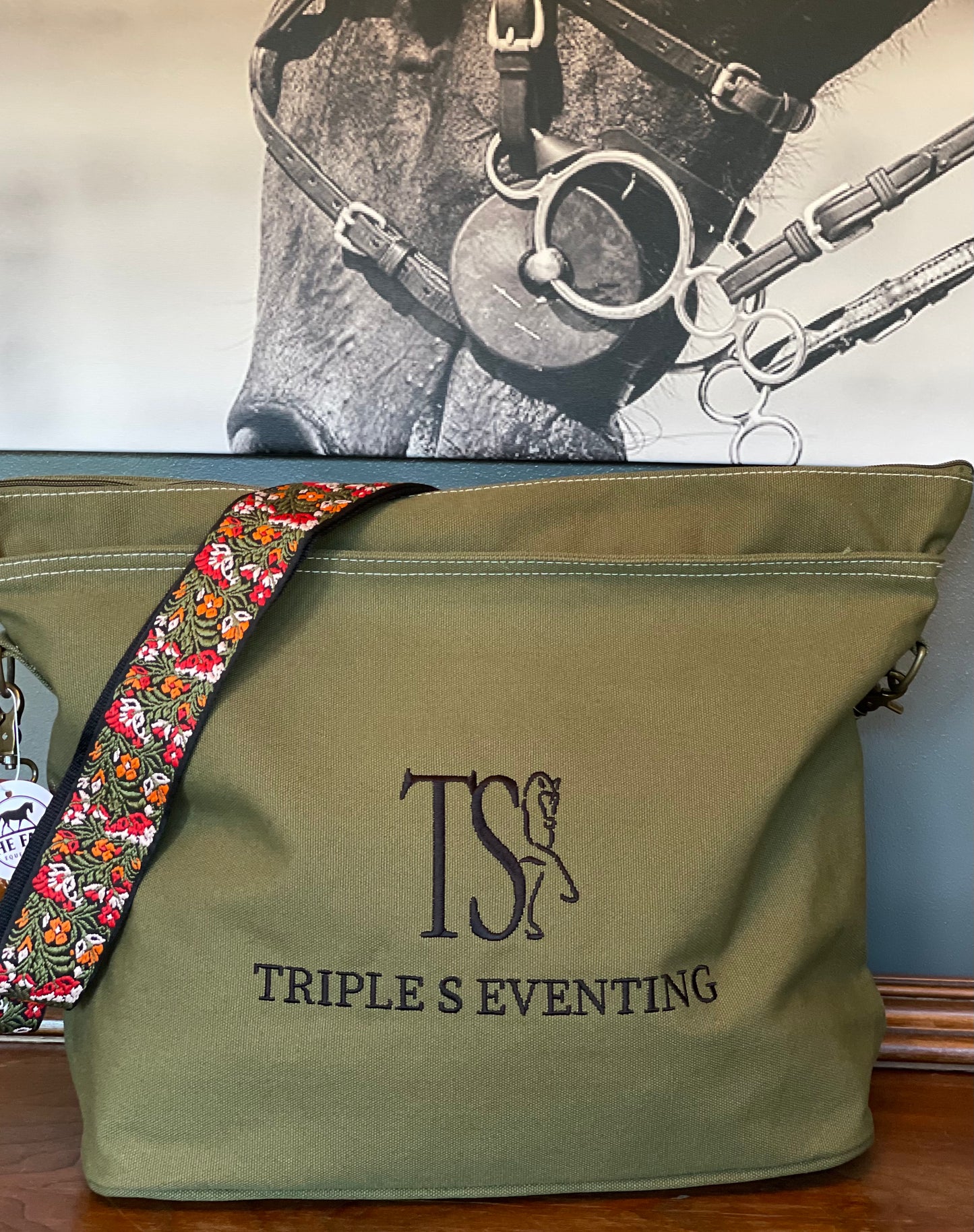 Custom Olive Ringside Tote