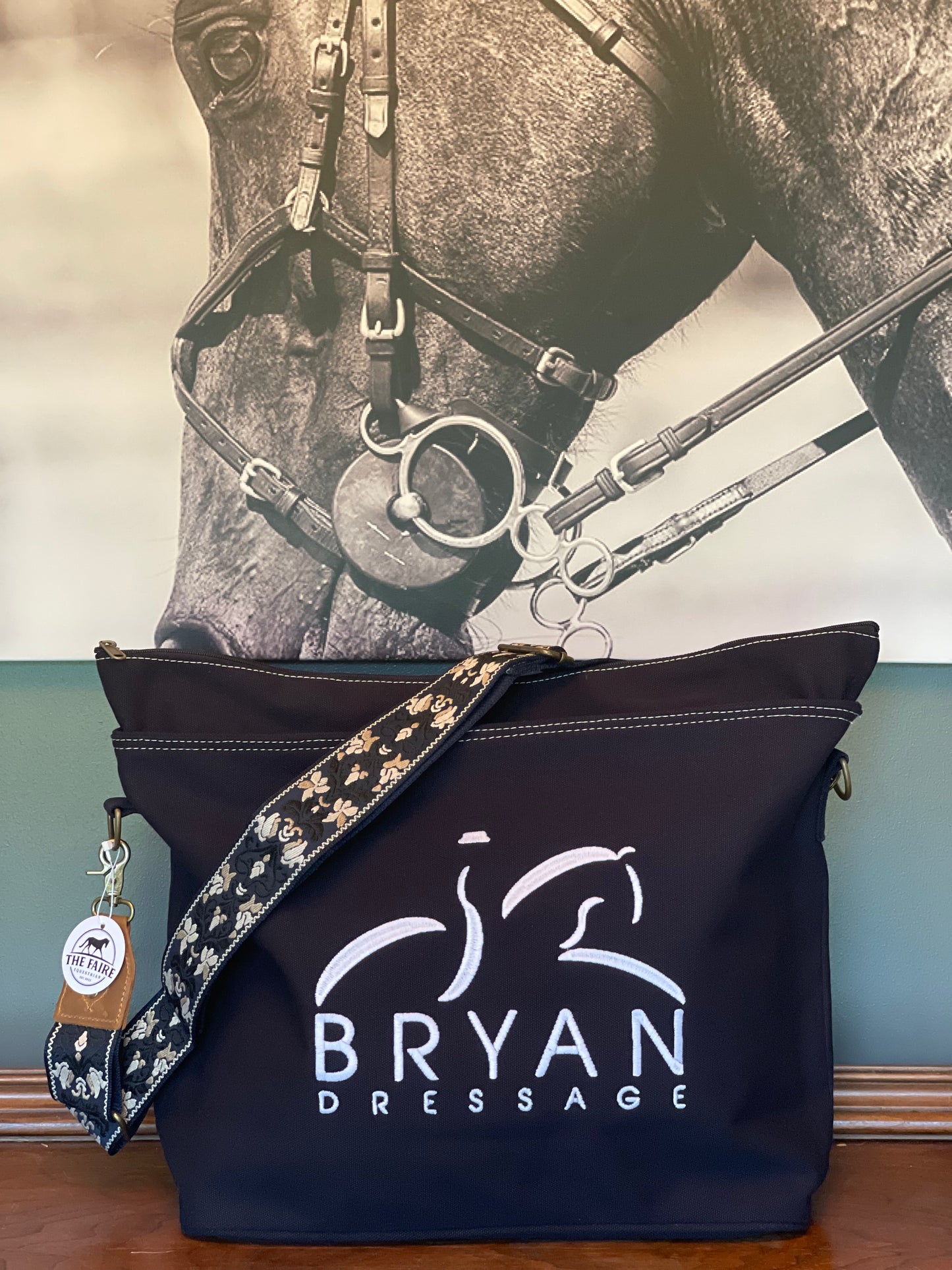 Custom Navy Ringside Tote