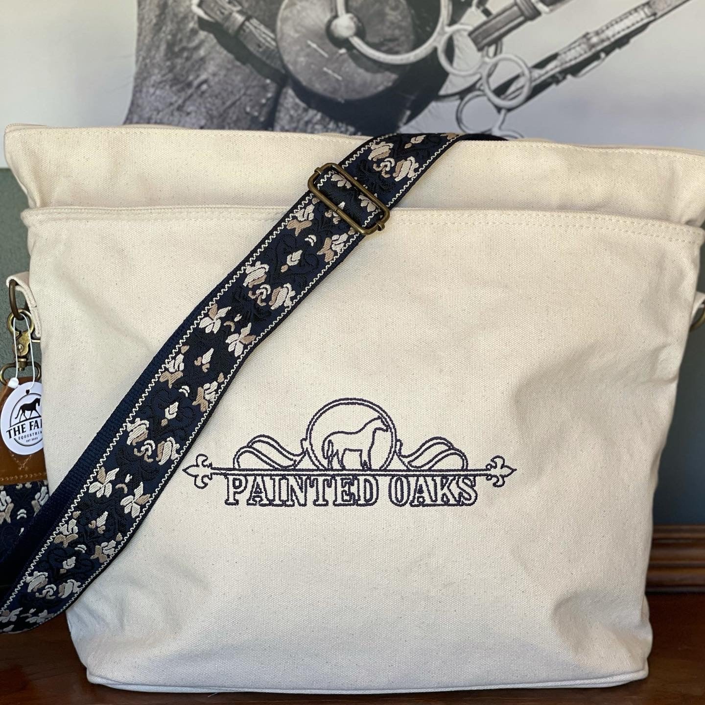 Custom Cream Ringside Tote