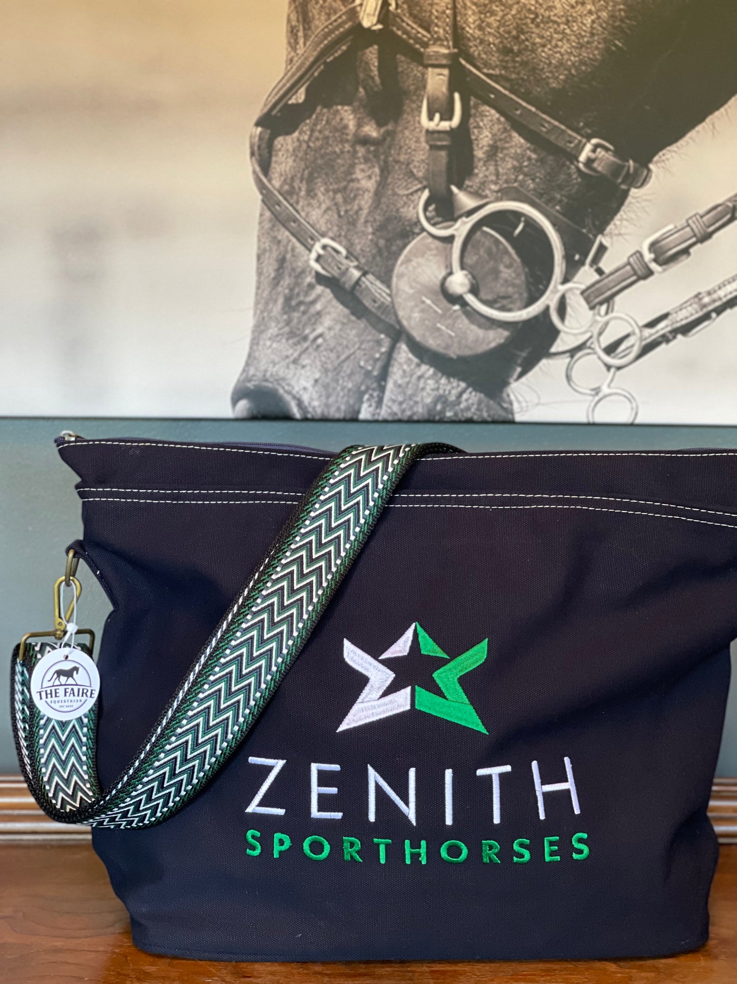 Custom Navy Ringside Tote