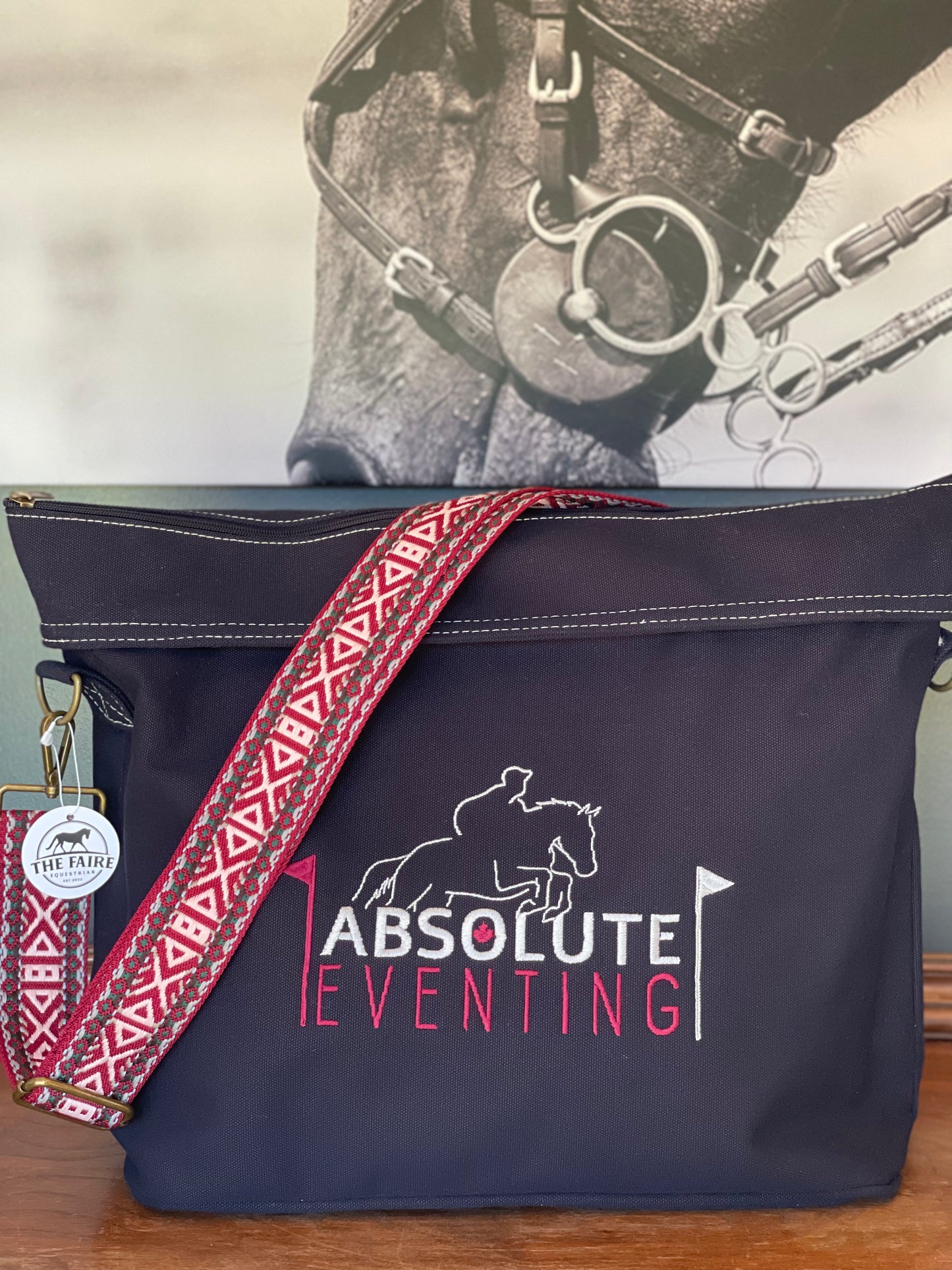 Custom Navy Ringside Tote