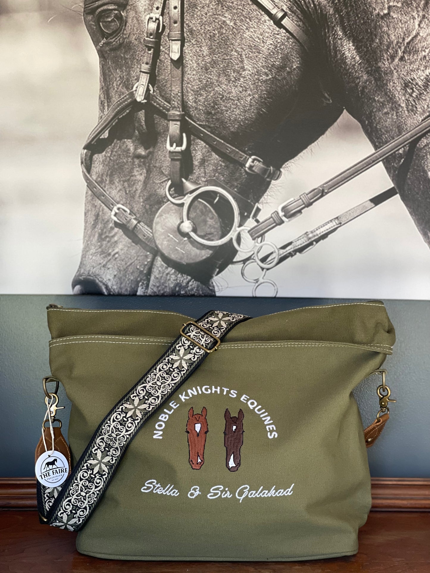 Custom Olive Ringside Tote