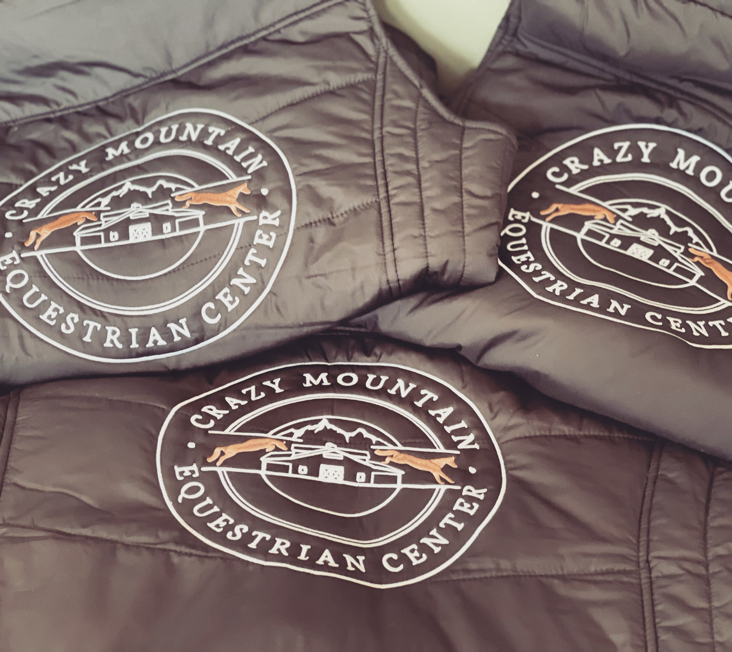 Puffer Vest - Womens Custom Embroidered