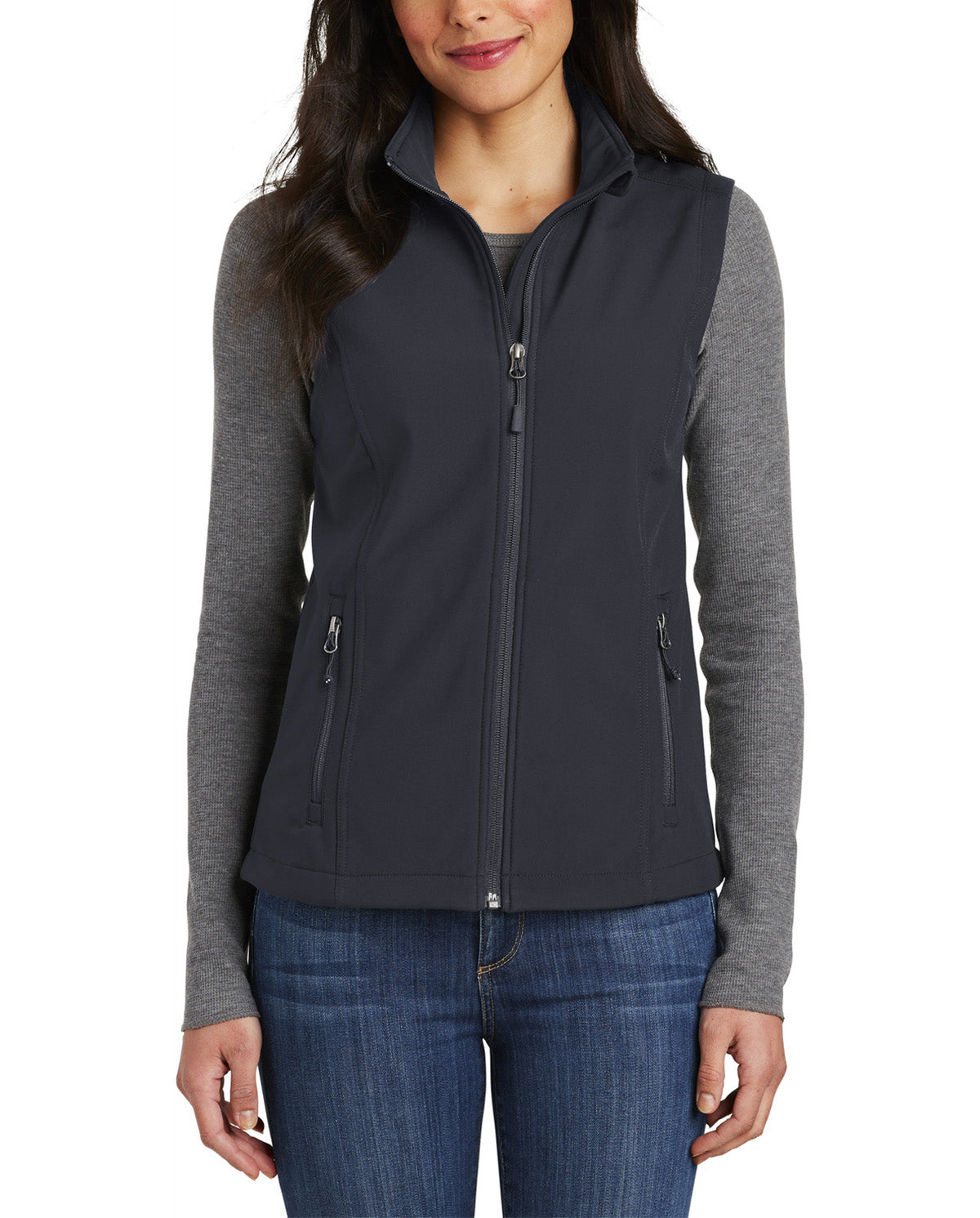 Soft Shell Vest - Womens Custom Embroidered