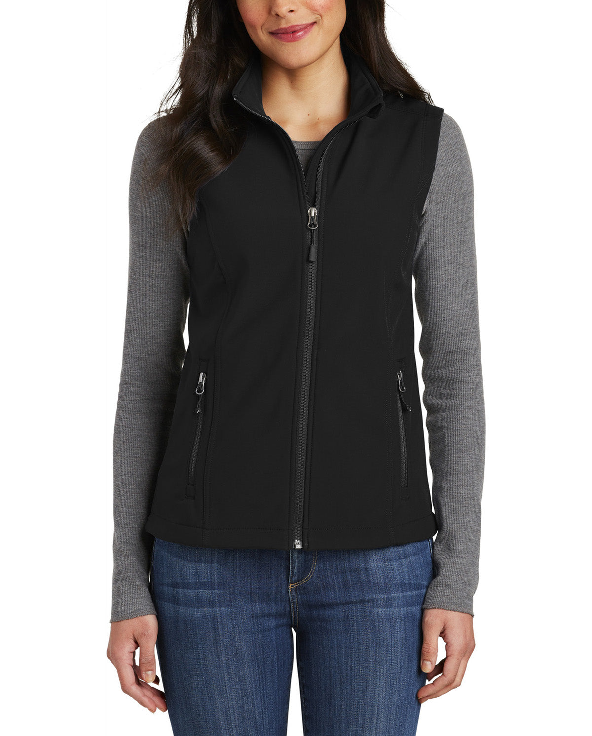 Soft Shell Vest - Womens Custom Embroidered