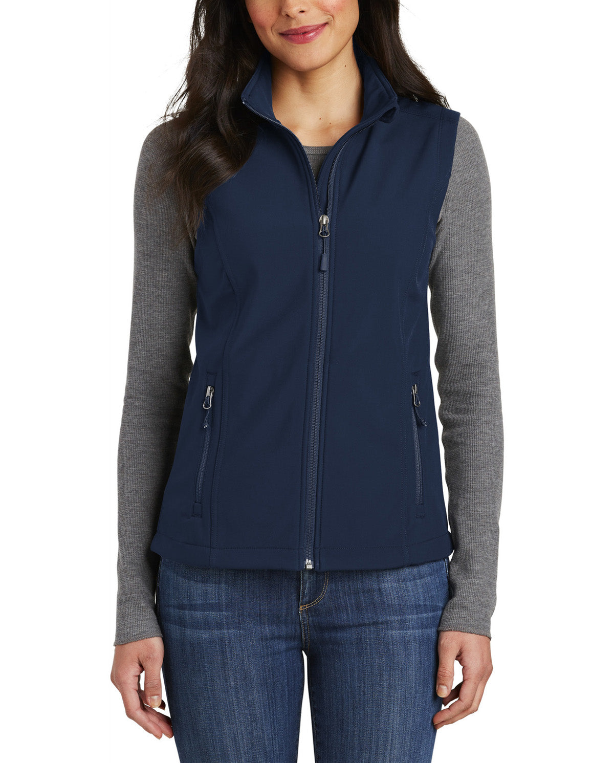 Soft Shell Vest - Womens Custom Embroidered