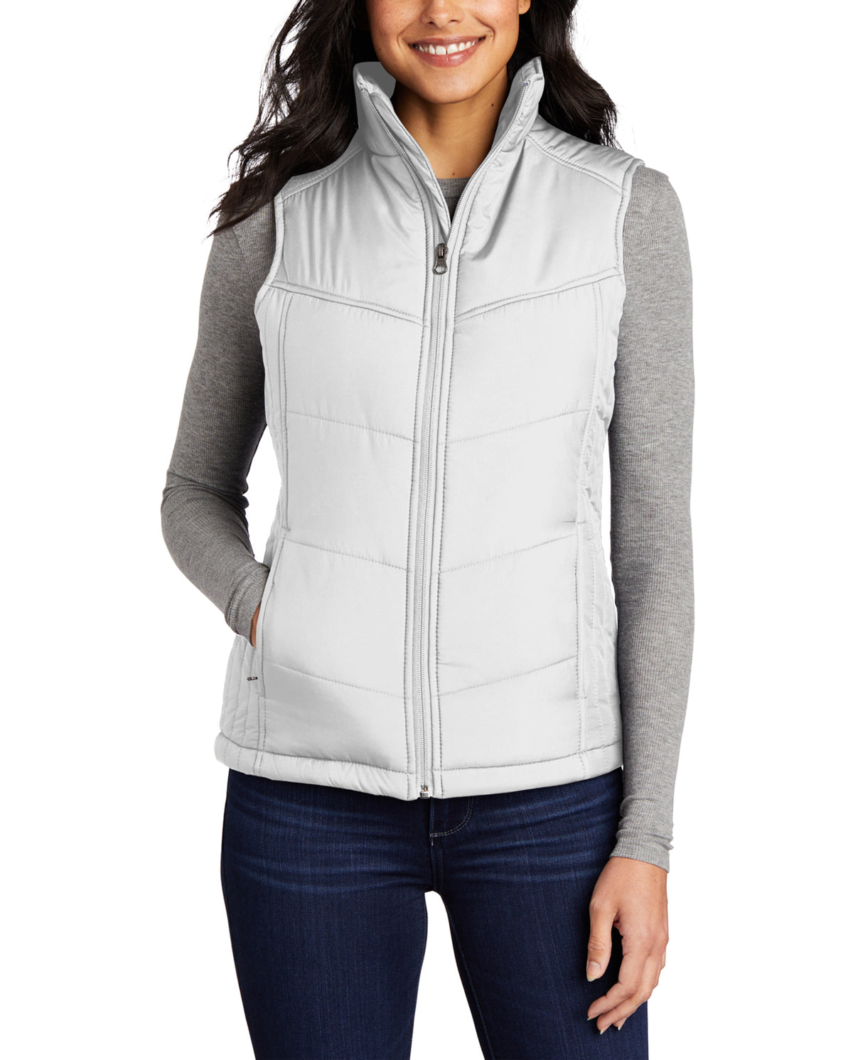 Puffer Vest - Womens Custom Embroidered