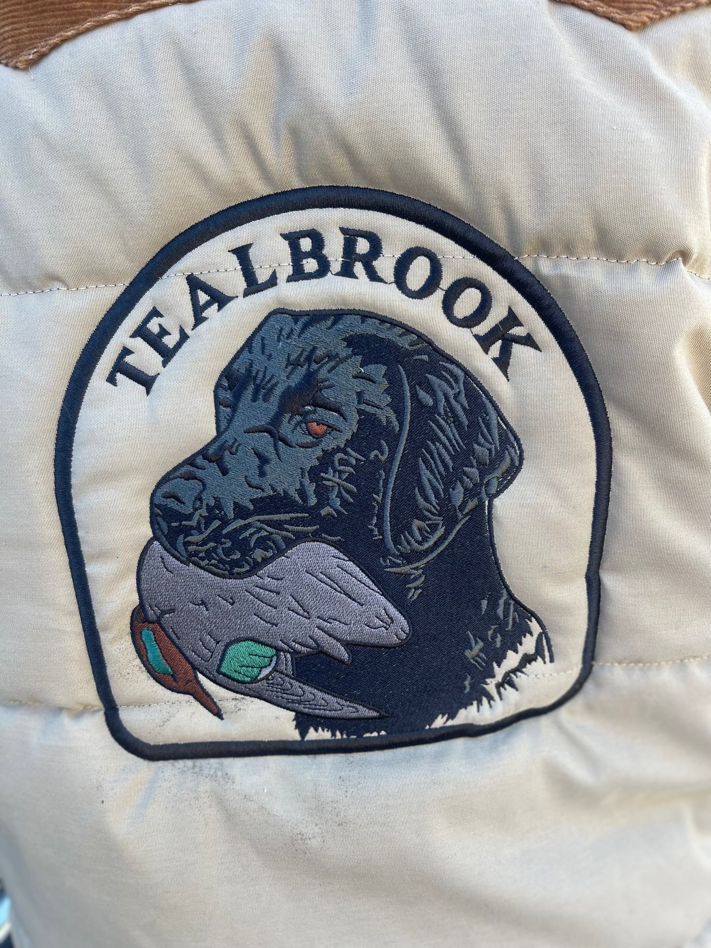 Custom Tealbrook blanket