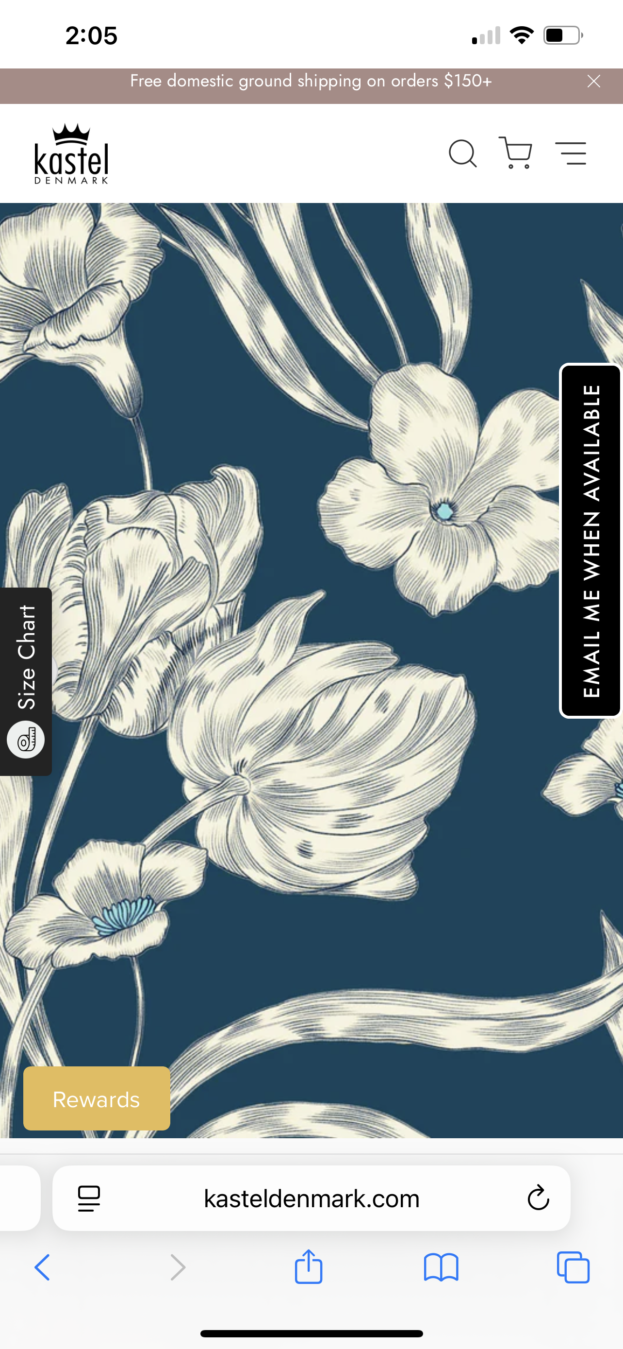 WWF Team Kastel Denmark Sailor Blue French Tulip Show Shirt