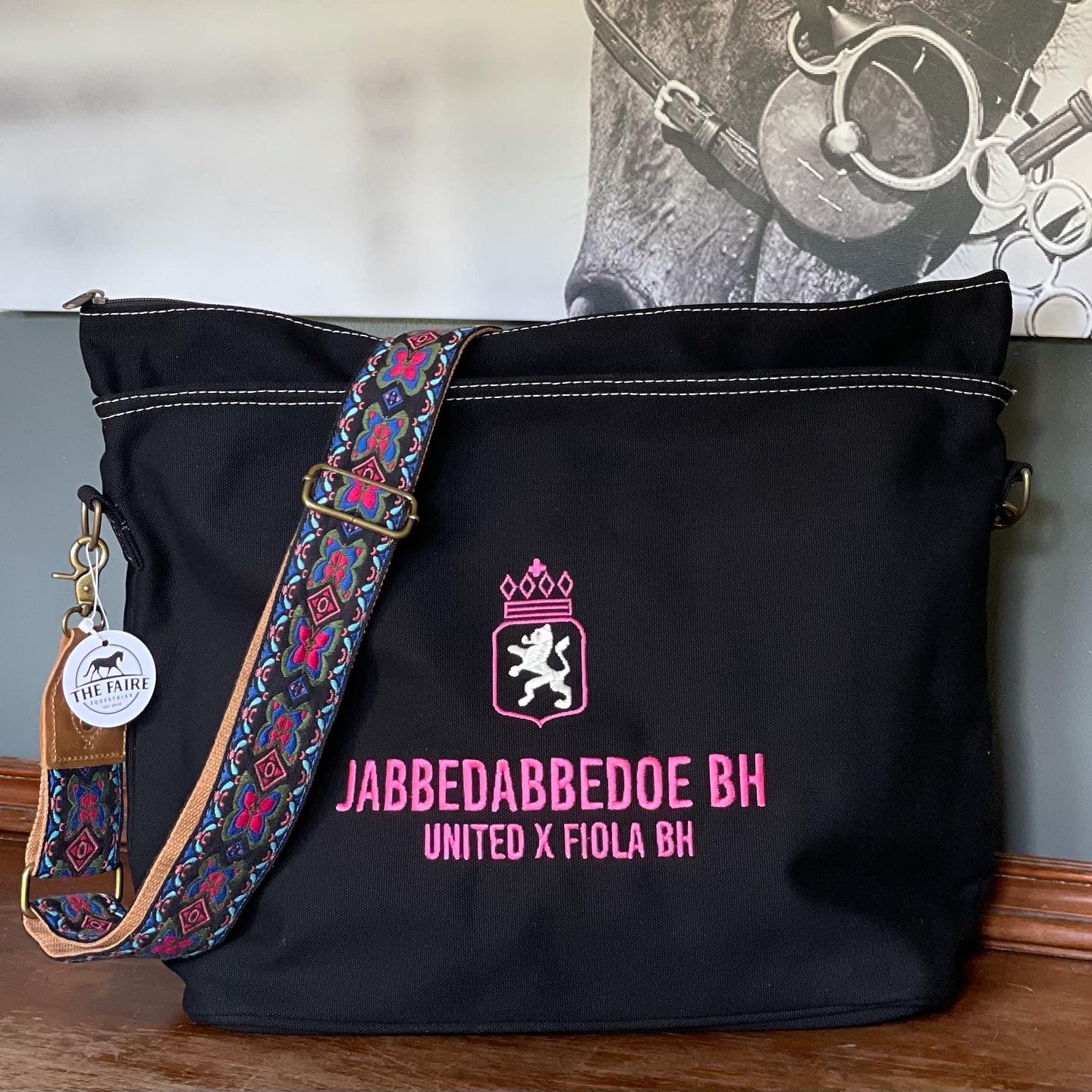 Custom Black Ringside Tote