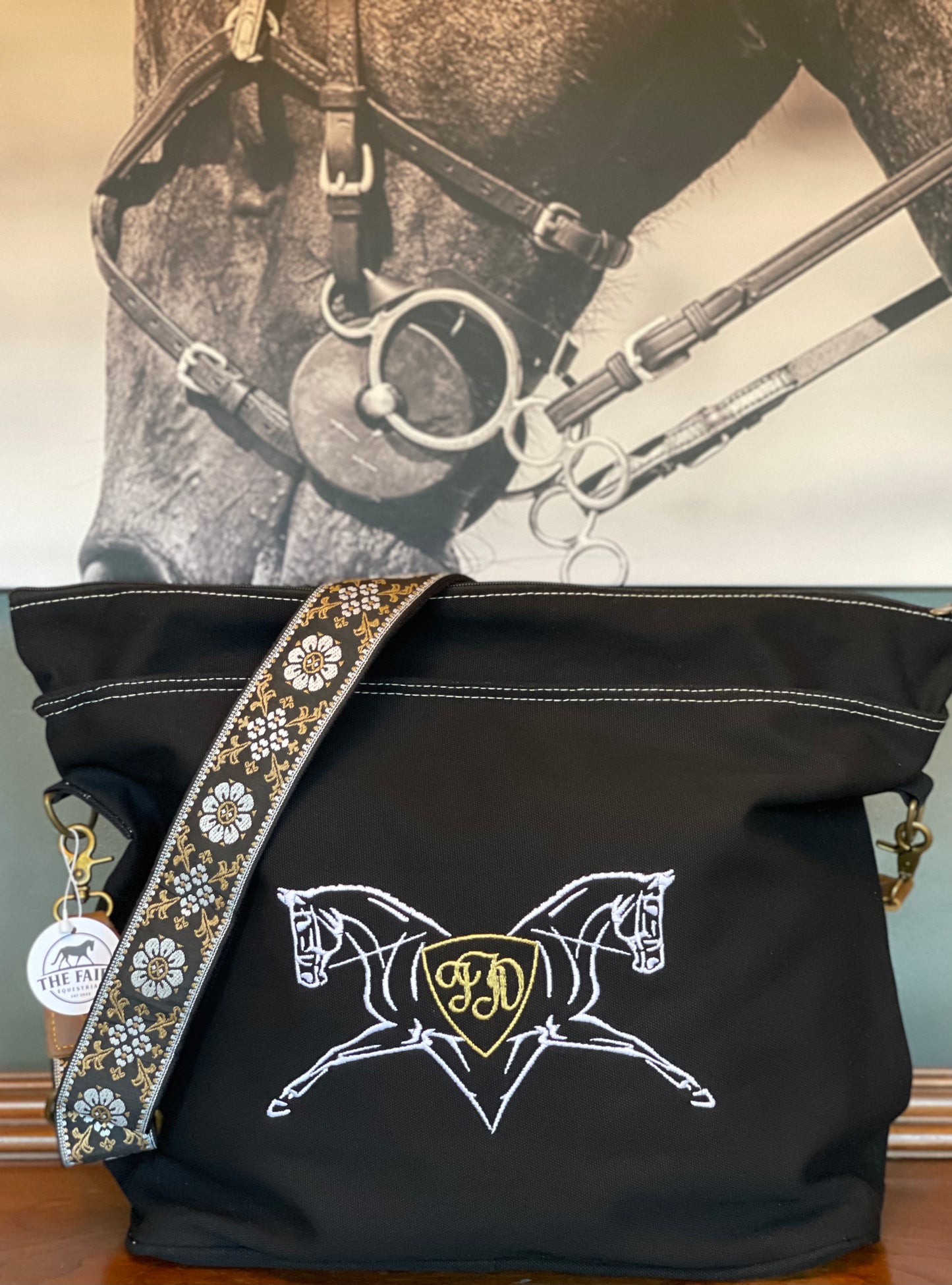 Custom Black Ringside Tote