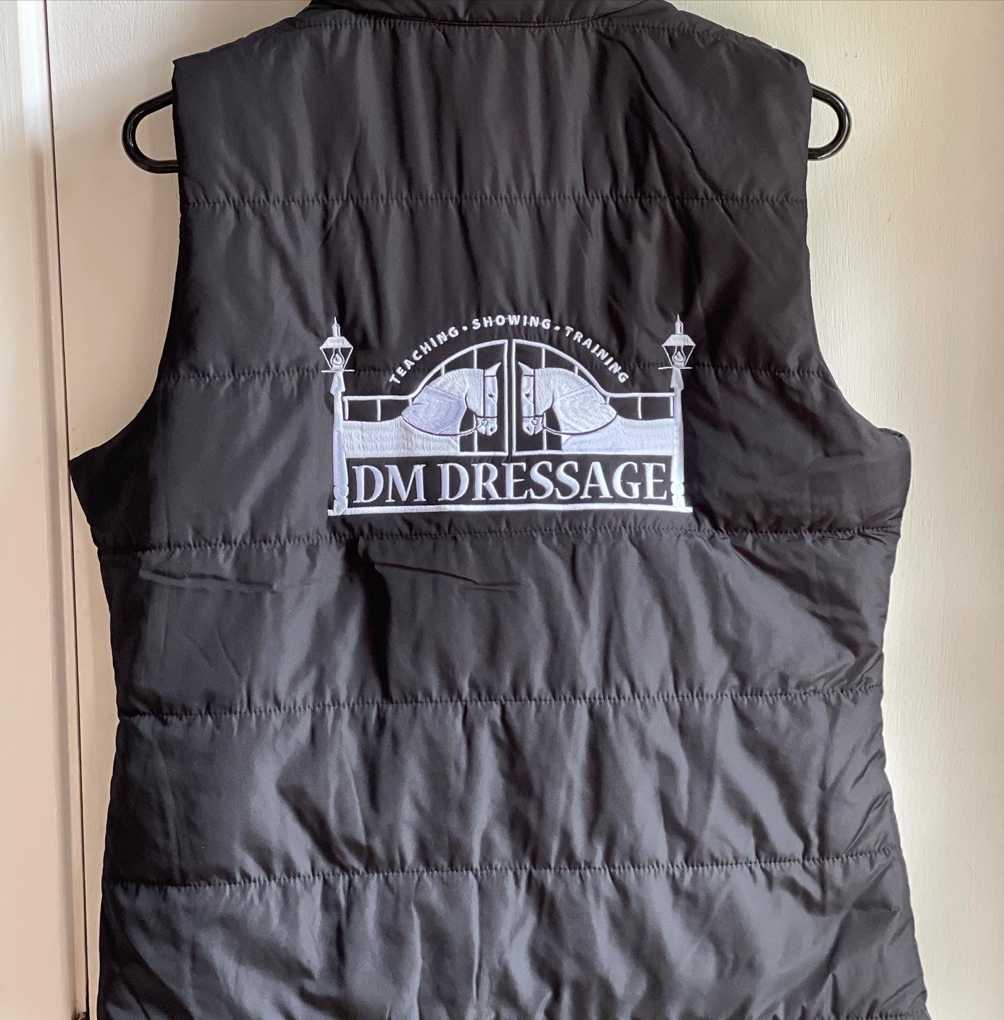 Puffer Vest Womens Custom Embroidered