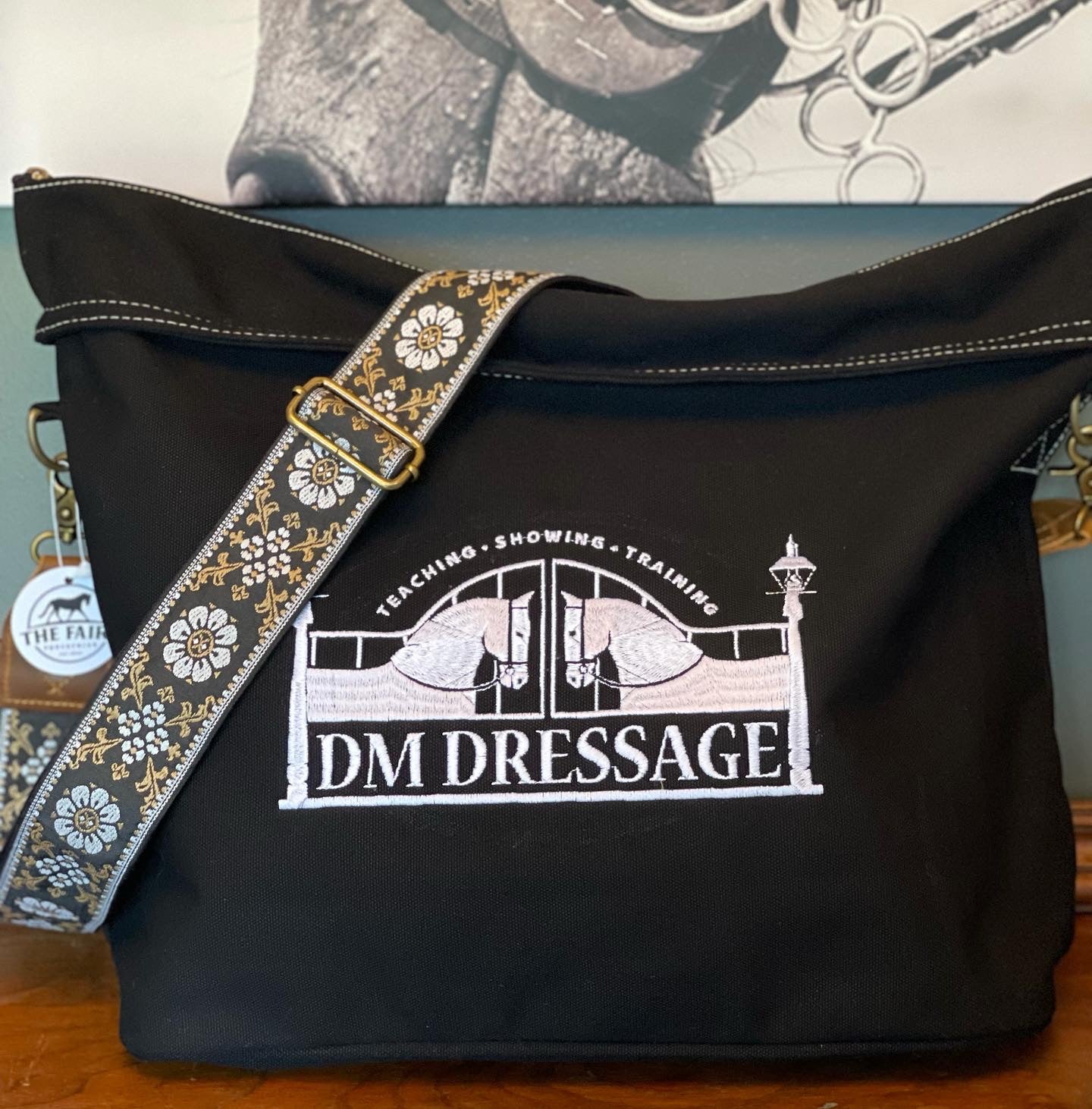 Custom Black Ringside Tote